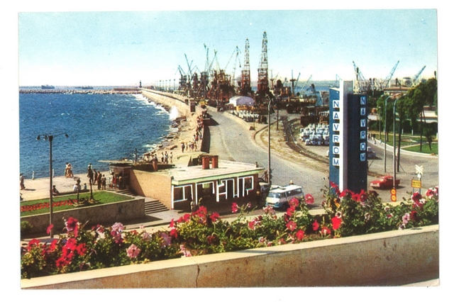 1935-2 - Constanta. Vedere din port